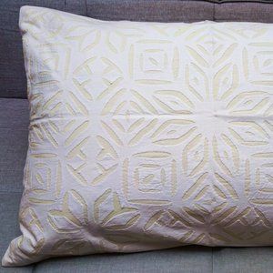 Boho Traditional Indian Cutwork Sham